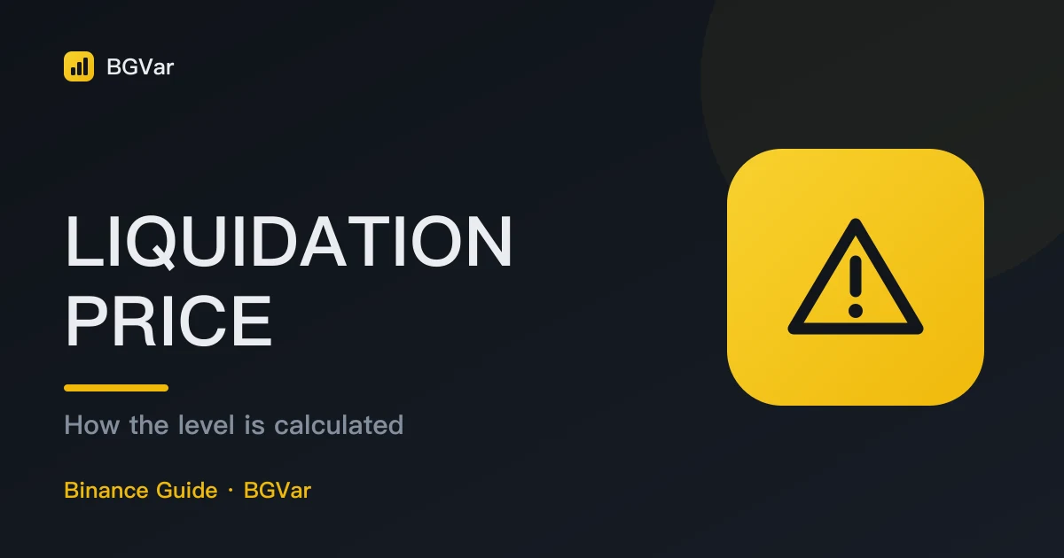 Binance Liquidation Price: How the Level Is Set and How to Move It