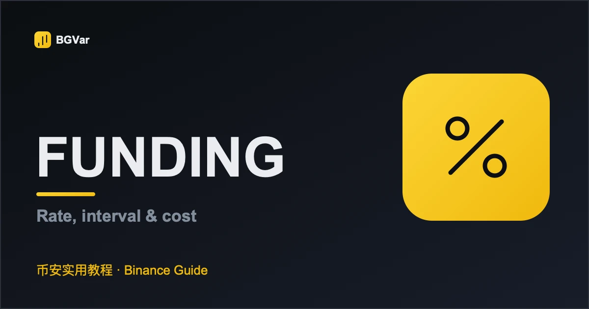 Binance Futures Funding Rate: Payment, Timing and Cost Formula