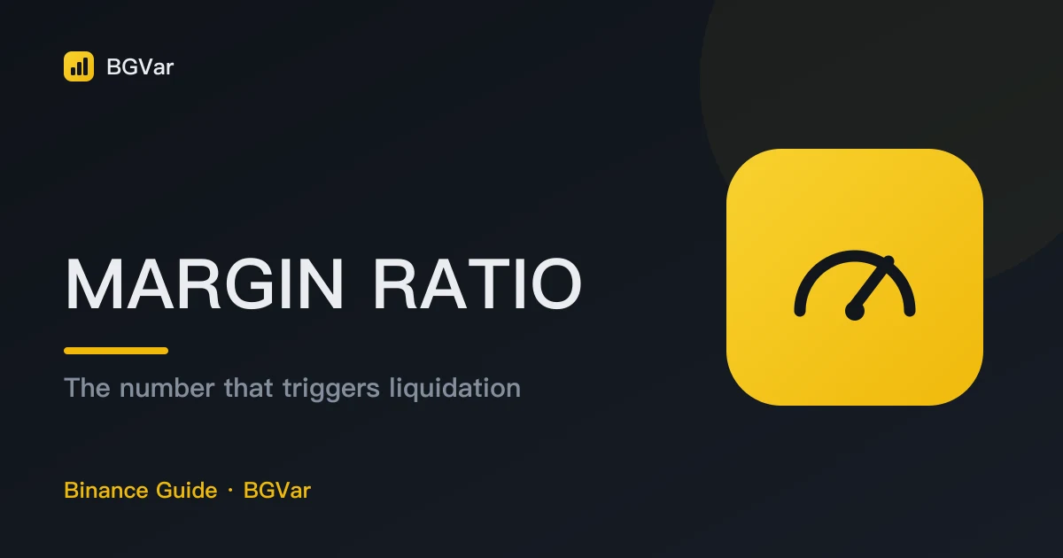 Binance Margin Ratio: The Number That Decides When You Are Liquidated